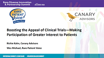 Boosting the Appeal of Clinical Trials&mdash;Making Participation of Greater Interest to Patients